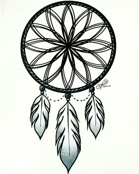 Moon Dreamcatcher Drawing | Free download on ClipArtMag