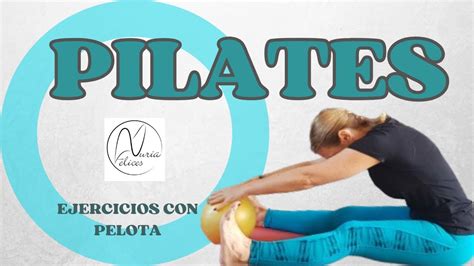 Pilates Para Principiantes Ejercicios Con Pelota Pilates En Casa Youtube