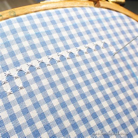 Cotton Quartet 7 Gingham Embroidery NeedlenThread