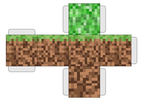 Printable Minecraft Papercraft Blocks