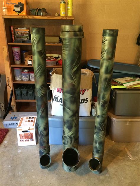 Diy Deer Feeder From Pvc And Camo Spray Paint Deer Hunting Deer