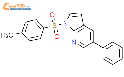 348640 93 7 1 4 Methylphenyl Sulfonyl 5 Phenyl 1H Pyrrolo 2 3 B