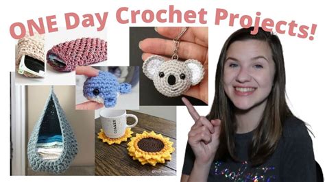 One Day Crochet Project Ideas Last Minute Ts And Quick Crochet