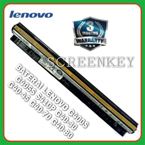 Jual Baterai Laptop Lenovo G40 45 G40 70 G40 80 G40 30 Z40 70 G40 G400S