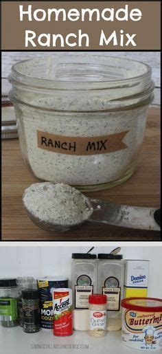 Homemade Ranch Dressing And Seasoning Mix ~ ½ Cup Powdered Buttermilk 1 Tbsp Dried Parsley