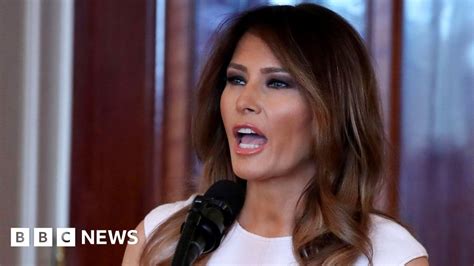 Melania Trump Mocked For Positive Social Media Speech