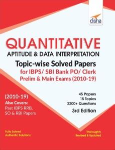 Quantitative Aptitude Data Interpretation Topic Wise Solved Papers