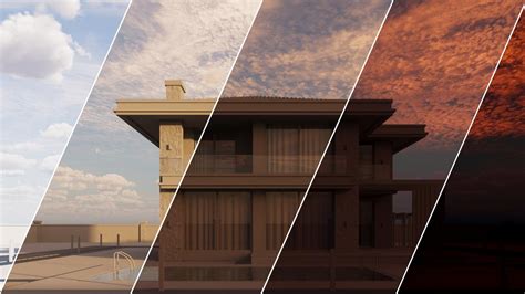 Corona renderer 9 ile Corona Clouds kullanımı 3Ds Max ile bulutları