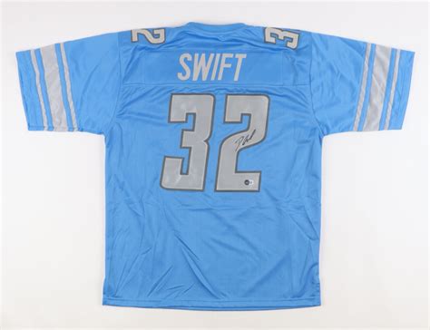 D'Andre Swift Signed Jersey (Beckett) | Pristine Auction