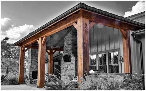 Exterior Wood Beams Types The Best Picture Of Beam