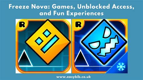 Freeze Nova: Games, Unblocked Access, and Fun Experiences