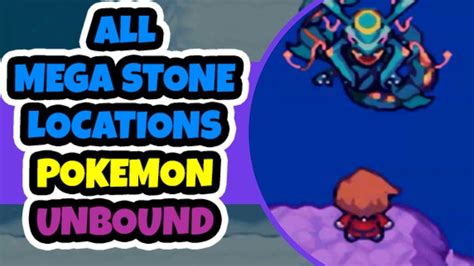 ALL MEGA STONE LOCATIONS POKEMON UNBOUND Pokemon Diy Gift Box Stone