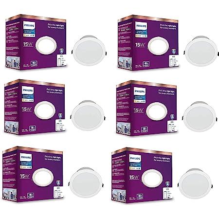 Philips Ultra Glow Watt Round Led Downlighter Colors In