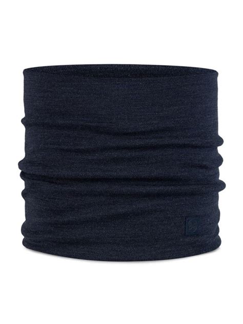 BUFF Heavyweight Merino Halsedisse Solid Night Blue Fri Fragt