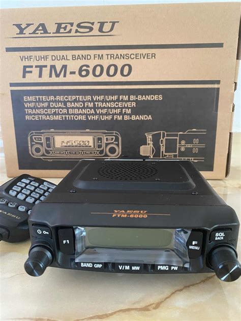 Yaesu Ftm 6000 Ftm6000 Radio Dualband Análogo Vhf Uhf Cuotas Sin Interés