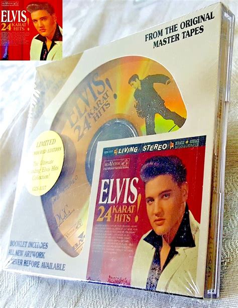 Elvis Presley 24 Karat Hits Dcc 24k Gold Cd Audiophile Ltd Ed D