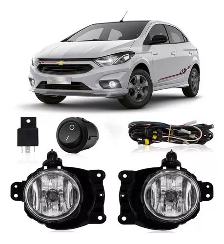 Kit Farol Milha Neblina Onix Prisma Cobalt Spin S Lt Ltz