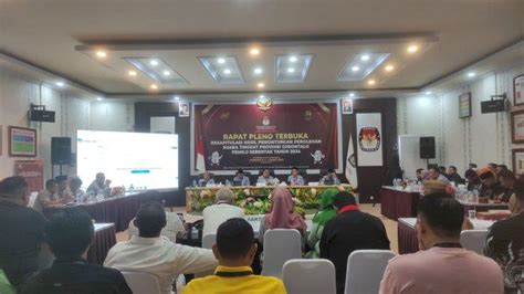 Breaking News Kpu Provinsi Gorontalo Gelar Rapat Pleno Rekapitulasi