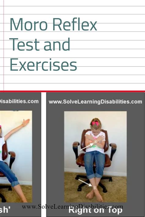 Moro Reflex Test and Exercises | Moro reflex, Occupational therapy kids ...