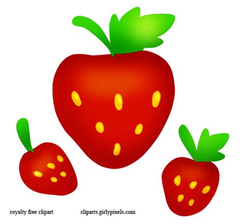 Strawberry clip art free clipart images 2 - WikiClipArt