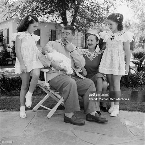 American Actor And Comedian Lou Costello Of Comedy Duo Abbott And