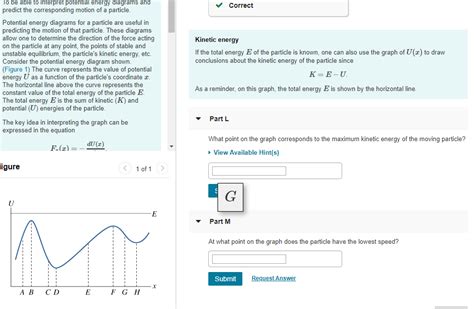 Solved Lo Be Able To Interpret Potential Energy Diagrams And Chegg