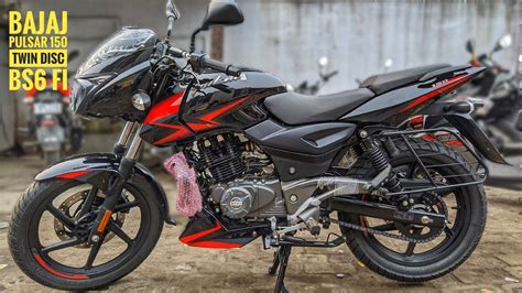 New Bajaj Pulsar 150 Twin Disc BS6 Fi Detailed Review Red Black