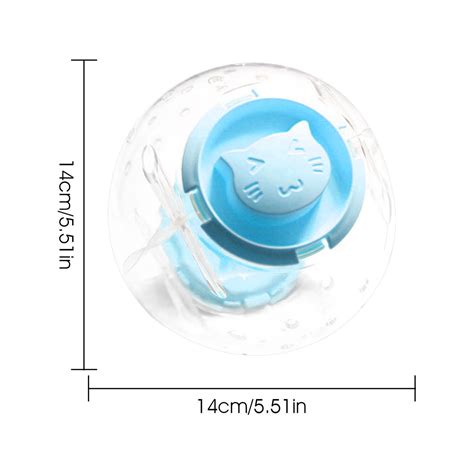 Dwarf Hamster Ball 55inch Transparent Running Hamster Wheel Cute