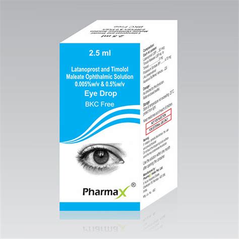 General Medicines Latanoprost And Timolol Maleate Ophthalmic Solution