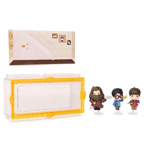 Wizarding World Harry Potter Micro Magical Moments Figurenset Mit Harry Hagrid Und Dudley