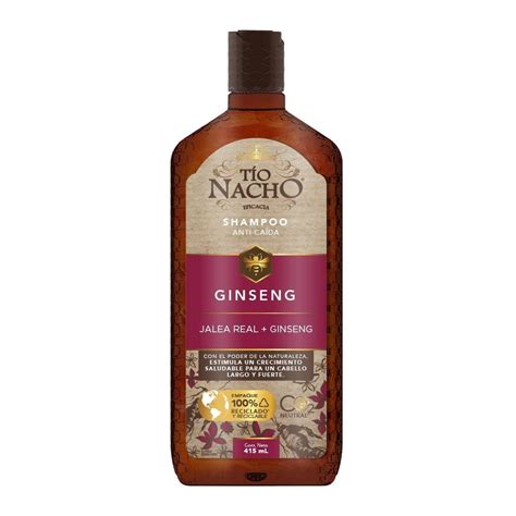 Shampoo Tío Nacho anti caída con ginseng 415 ml Walmart