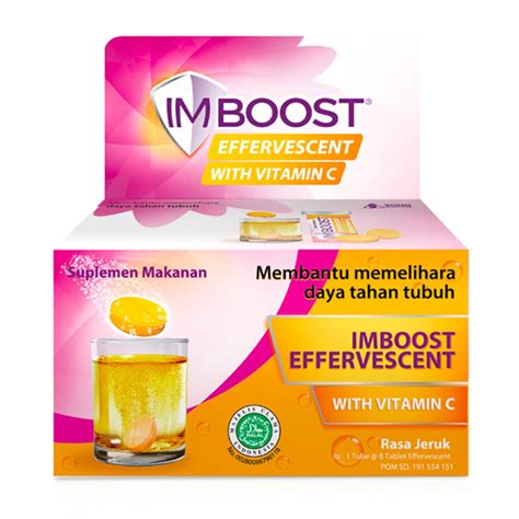 Im Boost Effervescent Tablet With Vitamin C 8s Watsons Indonesia