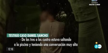 Un testigo asegura que Daniel Sancho estaba eufórico tras el crimen