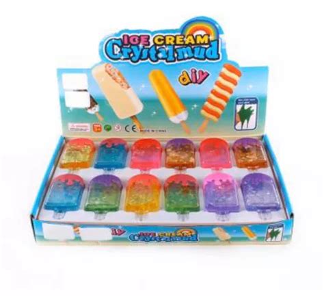 Set Pzas Slime Moco De Gorila Paletas Helados Mercadolibre