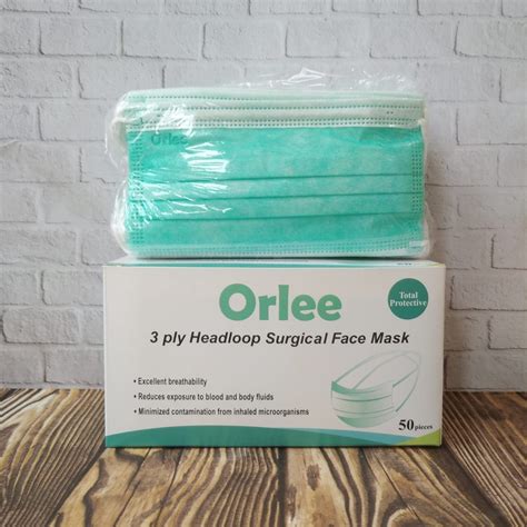 Jual Masker Orlee Orle Populer Ply Ply Earloop Cantol Headloop Hijab