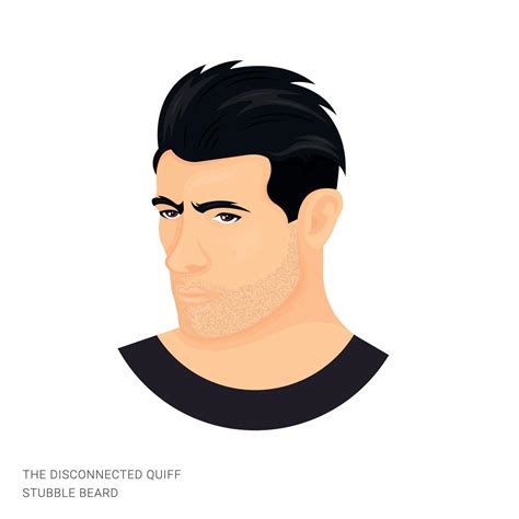 Illustration Of The Man With Haircut 10561693 Vector Art At Vecteezy