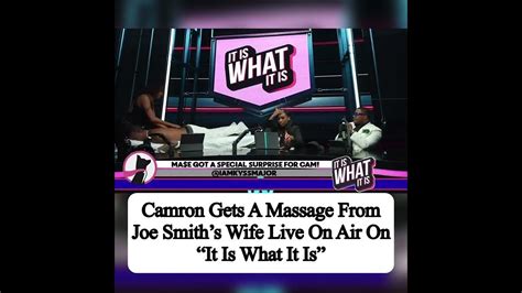 Camron Gets A Massage Live From Joe Smiths Wife Youtube