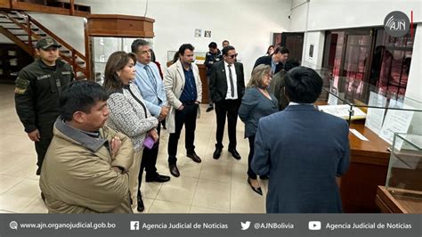 Sala Plena Del TSJ Inspecciona El Museo Judicial De La Memoria A Siete