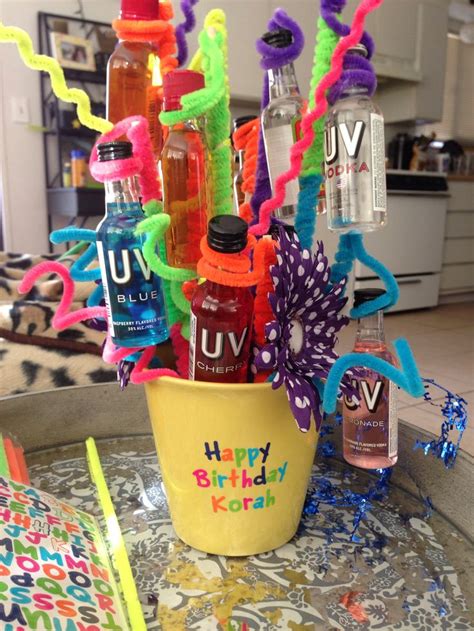 Pin By Belinda Muller On Booze Bouquets Booze Bouquet Diy Birthday