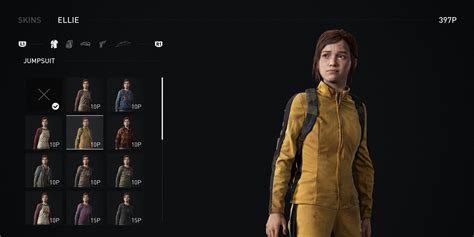 The Last Of Us Part 1 Top 10 Unlockable Outfits For Ellie