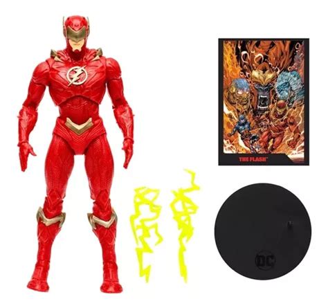 Figura Mcfarlane Dc Direct Page The Flash Barry Comic Envío Gratis