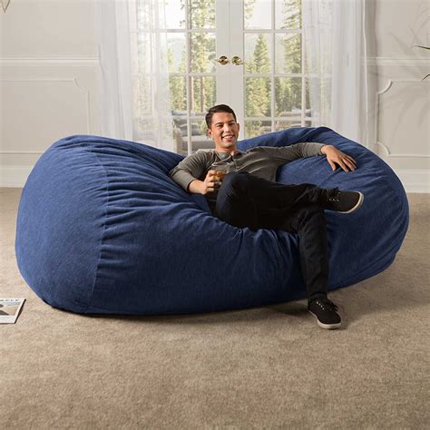 Amazon Jaxx Ft Giant Bean Bag Sofa With Premium Chenille Cover