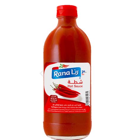 Rana Hot Sauce 474ml سس تند رانا Hyper Panda Supermarket
