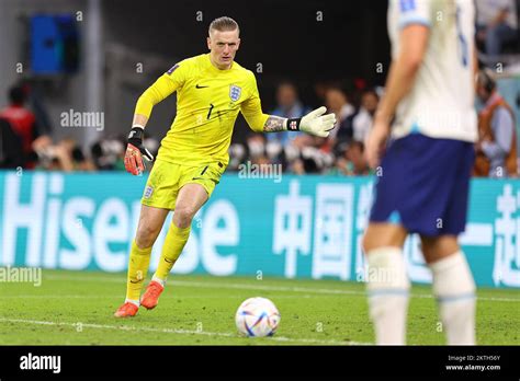 Jordan Pickford Beim FIFA Weltmeisterschaftsspiel Katar 2022 Gruppe B