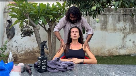 Relaxing Cosmic Barber Head Massage Junior Baba Sen Youtube