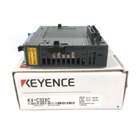 KEYENCE KV-C32XC 32-POINT CONNECTOR INPUT OUTPUT UNIT PLC MODULE