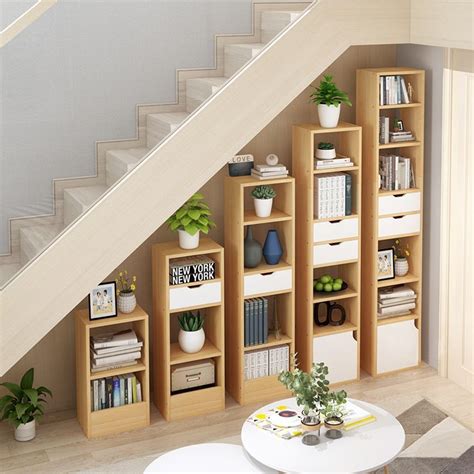 Closed Wooden Bookshelf Modern Home Living Room Corner Bookcase in 2024 | Living room corner ...