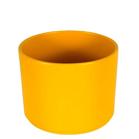 Vaso Cerâmico 11x9cm Hanover Mostarda Japi Cocil Home Center