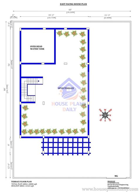 High Ceiling House Plans East Facing House Plans Home Plans House Designs And Plans Pdf