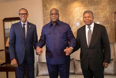 Guerre dans lEst Félix Tshisekedi et Paul Kagame attendus à Luanda